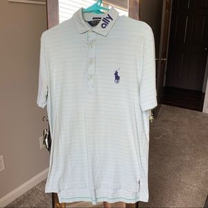 Size small blue and green Polo Golf  shirt